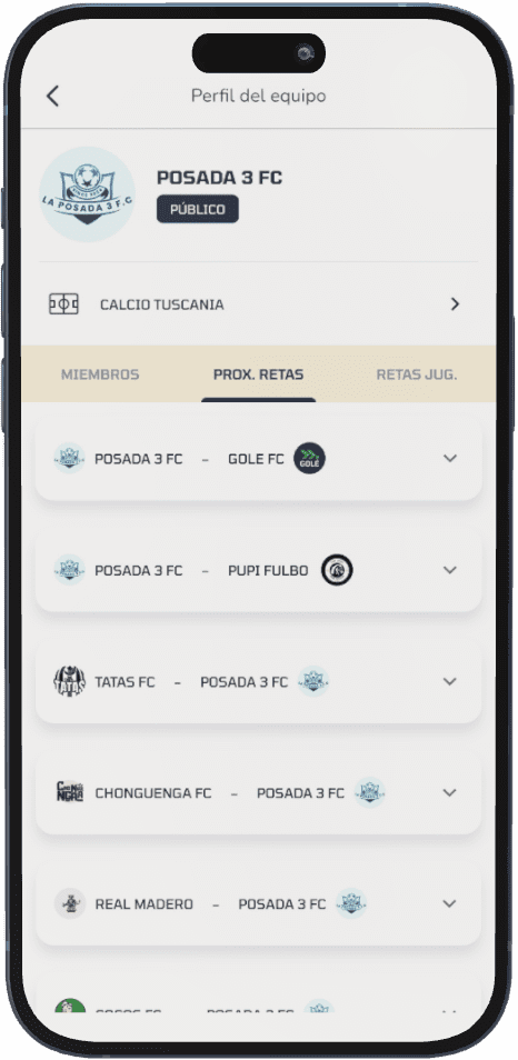 Crear y administrar torneos facilmente